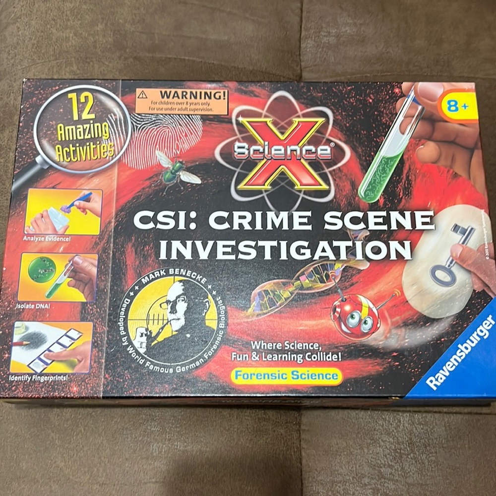 Ravensburg Science X CSI Crime Scene Investigation
